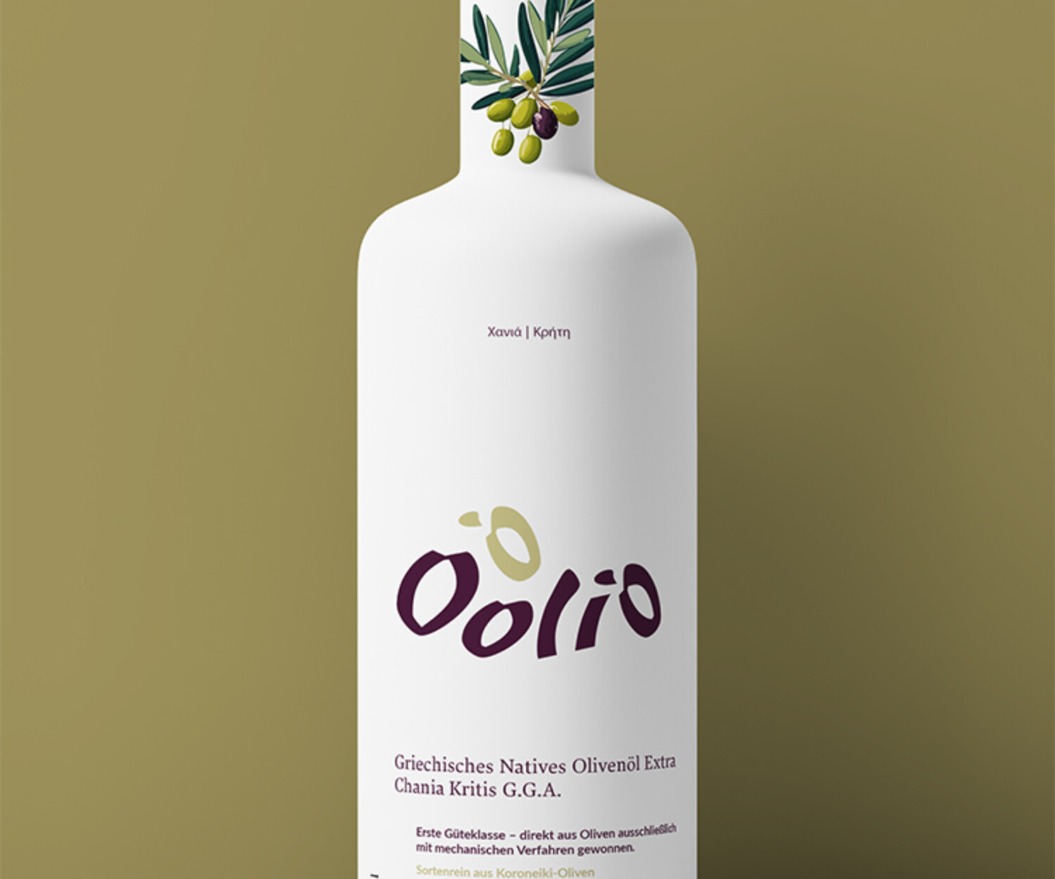 Olivenöl-Branding – strategisches Design & Packaging für Premiumprodukt