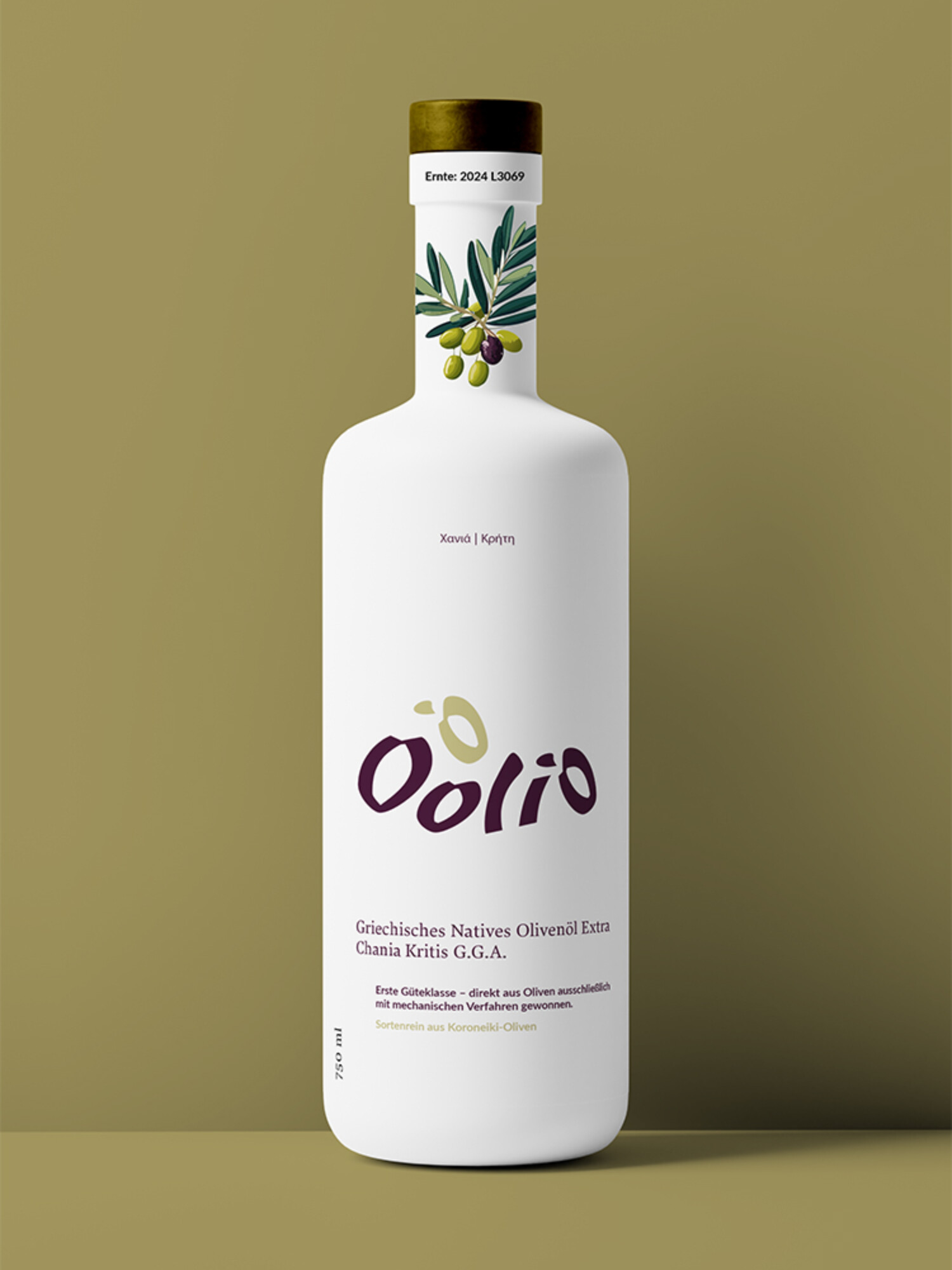 Olivenöl-Branding – strategisches Design & Packaging für Premiumprodukt