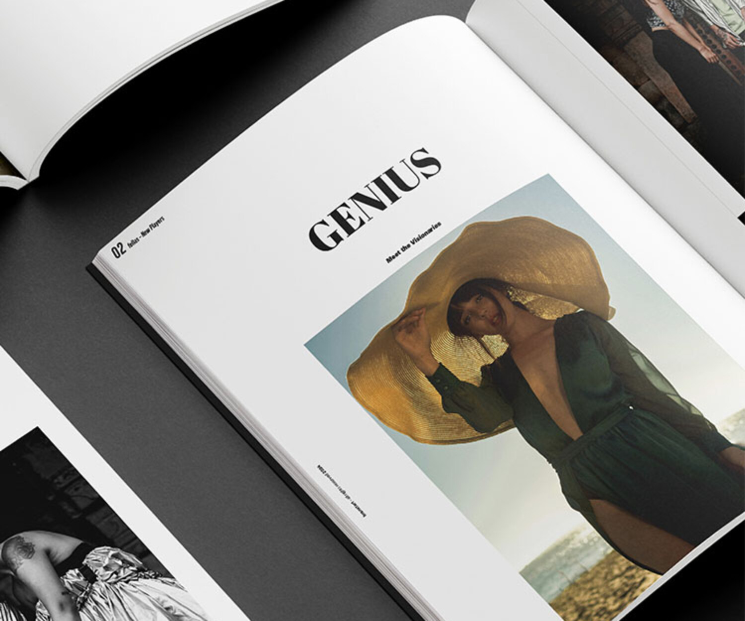 Editorial Design für Modemagazin – Branding & Layout von Design Studio Branxtart