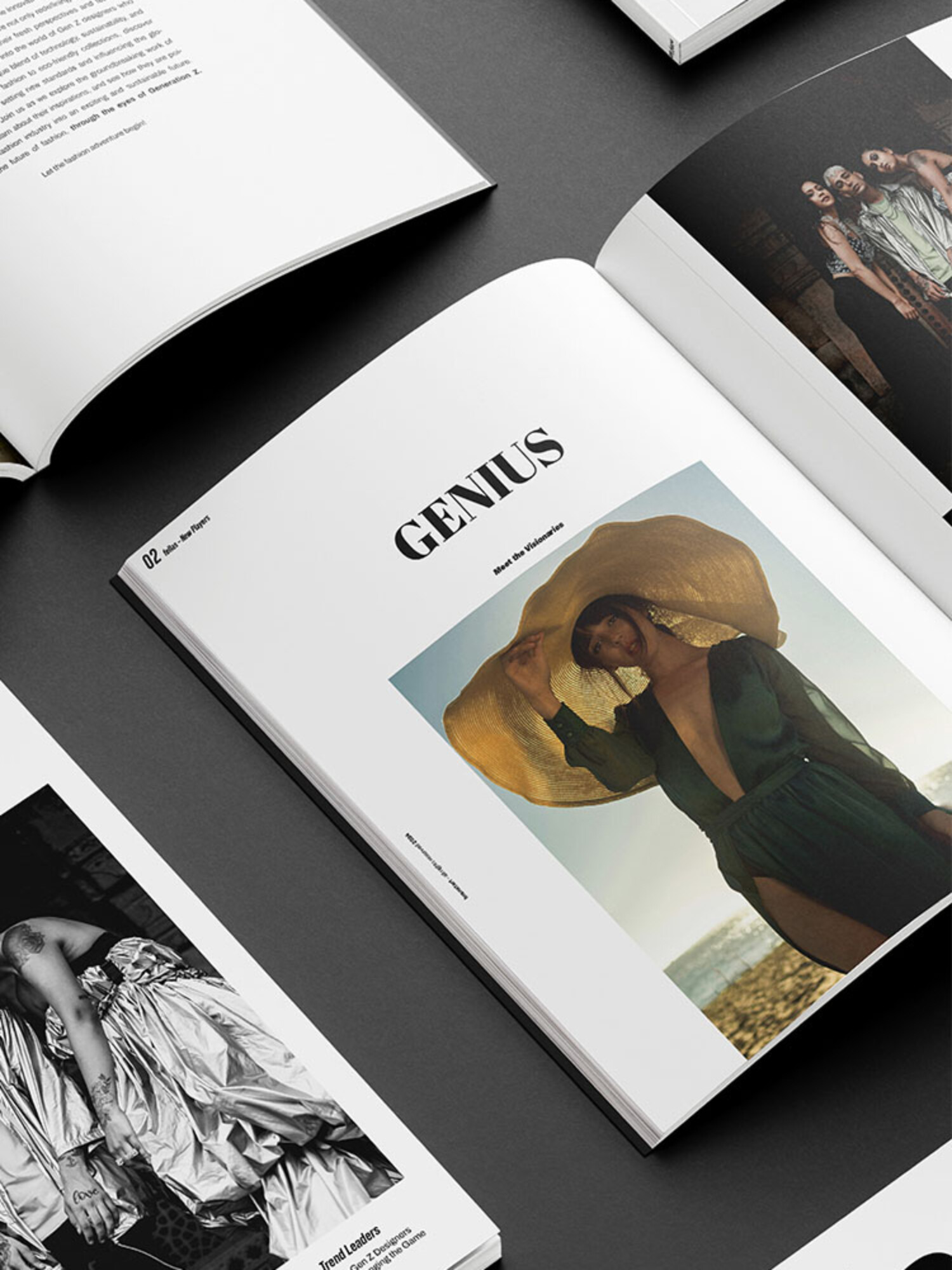 Editorial Design für Modemagazin – Branding & Layout von Design Studio Branxtart