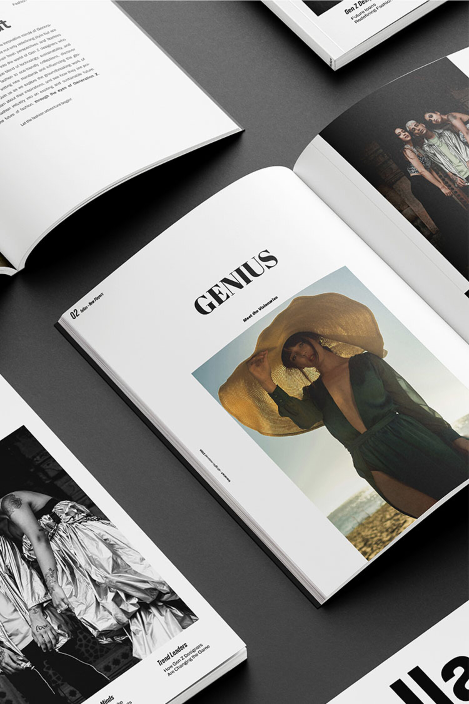 Editorial Design für Modemagazin – Branding & Layout von Design Studio Branxtart