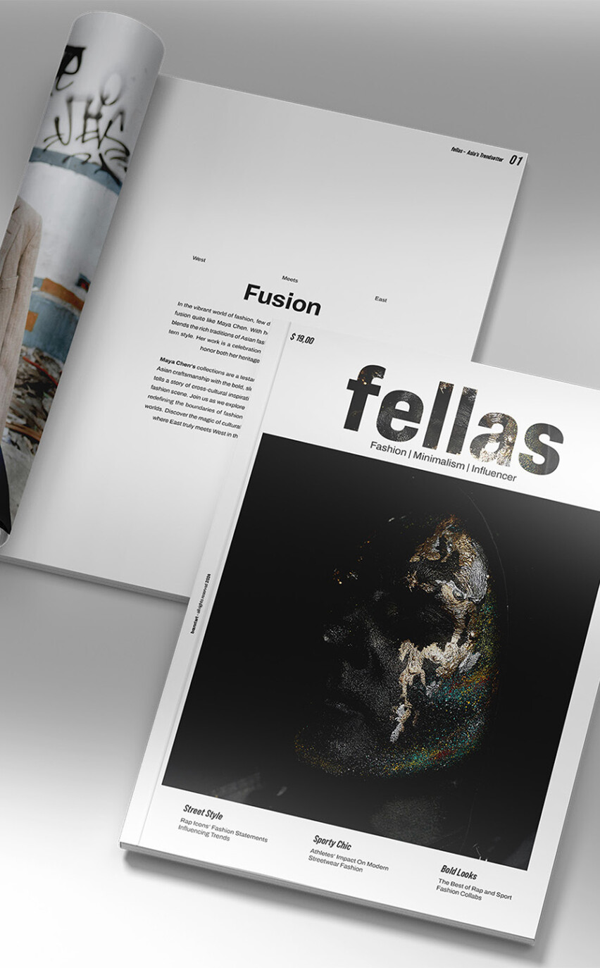 Editorial Design für Modemagazin – Branding & Layout von Design Studio